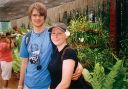 Tina and Phill in Royal Botanical Gardens