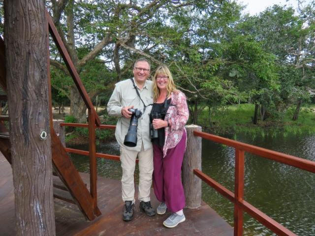 In Vilpattu National Park, Sri Lanka - Linda Lennon and Clive Duncan